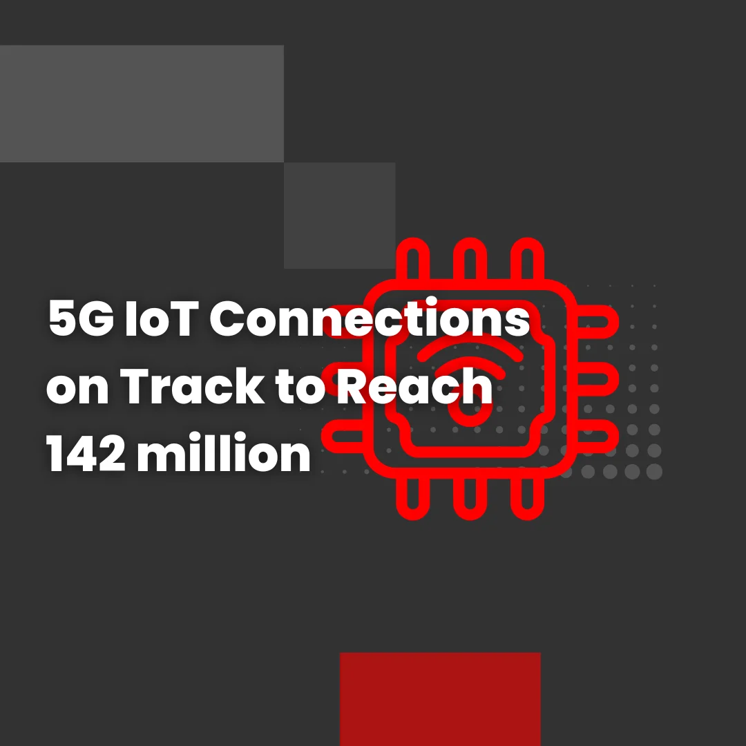 5G IoT Connections on Track to Reach 142 million